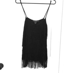 French Connection Fringe Tank